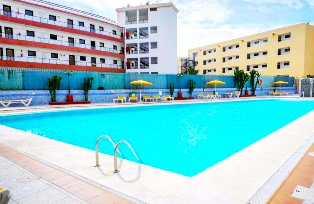 3Min Walk Playa Del Ingles Apartment San Bartolomé Exteriör bild
